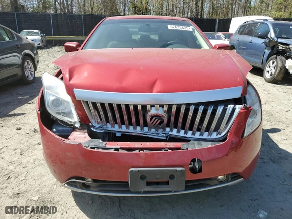 2010 Mercury Milan Premier with VIN 3MEHM0CG9AR623374, listed as a Copart auction lot 52638835 with 106,545 mi miles and Salvage Title. Bid and sale history available at carsss.com. Image 5.