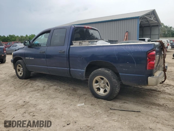 2007 Dodge 1500 SLT with VIN 1D7HA18P37J506018, listed as a Copart auction lot 55928235 with 237,464 mi miles and Clean Title. Bid and sale history available at DreamBid. Image 2.