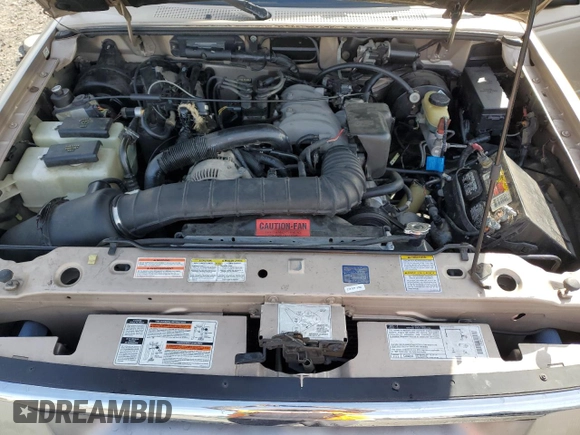 1996 Ford Ranger XL with VIN 1FTCR14U7TPB29855, listed as a Copart auction lot 42778565 with 215,754 mi miles and Salvage Title. Bid and sale history available at carsss.com. Image 11.