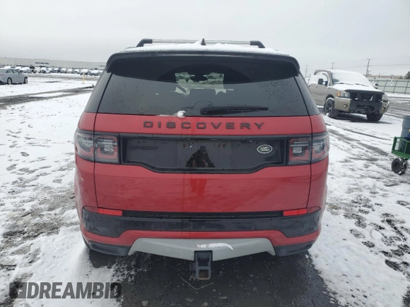2021 Land Rover Discovery Sport S R-Dynamic with VIN SALCT2FX8MH890106, listed as a Copart auction lot 41658605 with 63,743 mi miles and Salvage Title. Bid and sale history available at carsss.com. Image 6.