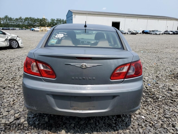 2008 Chrysler Sebring LX with VIN 1C3LC46K68N223182, listed as a Copart auction lot 60599985 with 113,945 mi miles and Salvage title. Bid and sale history available at DreamBid. Image 6.