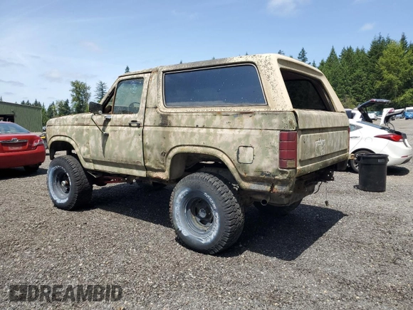 1983 Ford Bronco with VIN 1FMEU15G0DLA49642, listed as a Copart auction lot 60506405 with Not provided miles and Clean title. Bid and sale history available at DreamBid. Image 2.