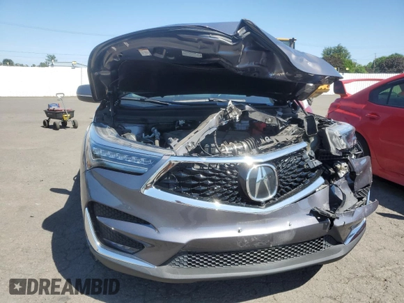 2021 Acura RDX Advance with VIN 5J8TC2H78ML004031, listed as a Copart auction lot 58540435 with 26,859 mi miles and Salvage title. Bid and sale history available at DreamBid. Image 5.