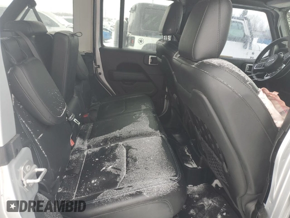 2022 Jeep Wrangler Unlimited Rubicon with VIN 1C4JJXR63NW264609, listed as a Copart auction lot 88148715 with 33,308 mi miles and Salvage title. Bid and sale history available at DreamBid. Image 11.