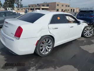2016 Chrysler 300 with VIN 2C3CCAEG7GH100462, listed as a IAAI auction lot 41698115 with 117,867 mi miles. Bid and sale history available at carsss.com. Image 4.