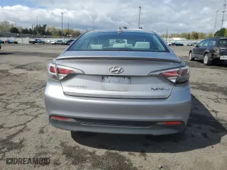 2016 Hyundai Sonata Hybrid SE with VIN KMHE24L12GA012498, listed as a Copart auction lot 51348225 with 0 mi miles and Salvage Title. Bid and sale history available at carsss.com. Image 6.