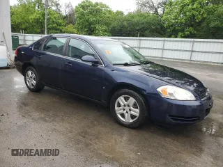 2008 Chevrolet Impala LS z VIN 2G1WB58K681222834, wystawiony jako Copart lot #57817965 z przebiegiem 107 221 mil mil oraz Szkoda całkowita • Salvage title. Historia ofert i sprzedaży dostępna na DreamBid. Obrazek 4.