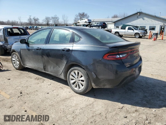 2014 Dodge Dart SXT with VIN 1C3CDFBB9ED791409, listed as a Copart auction lot 48862405 with 131,223 mi miles and Salvage Title. Bid and sale history available at carsss.com. Image 2.