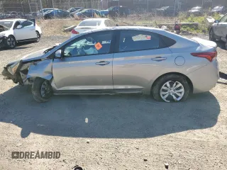 2022 Hyundai Accent SE with VIN 3KPC24A60NE183156, listed as a Copart auction lot 53238185 with 21,423 mi miles and Salvage title. Bid and sale history available at DreamBid. Image 1.