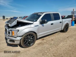 2019 Ford F-150 XL z VIN 1FTEW1E56KKF32438, wystawiony jako Copart lot #60466315 z przebiegiem 20 444 mil mil oraz Szkoda całkowita • Salvage title. Historia ofert i sprzedaży dostępna na DreamBid. Obrazek 1.