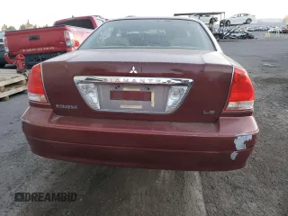 2002 Mitsubishi Diamante LS z VIN 6MMAP67P62T008326, wystawiony jako Copart lot #44698555 z przebiegiem 75 695 mil mil oraz Szkody całkowita. Historia ofert i sprzedaży dostępna na DreamBid. Obrazek 6.