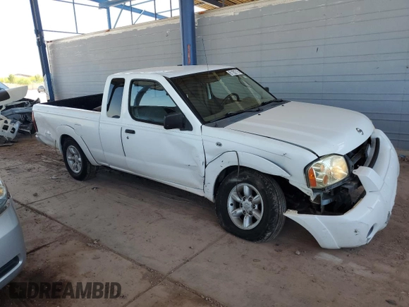 2002 Nissan Frontier XE with VIN 1N6DD26SX2C311752, listed as a Copart auction lot 61182715 with 95,746 mi miles and Salvage title. Bid and sale history available at DreamBid. Image 4.