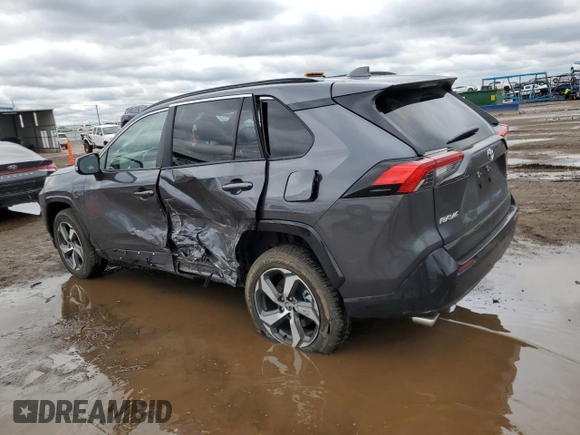 2025 Toyota RAV4 SE with VIN JTMAB3FV9SD242221, listed as a Copart auction lot 59388505 with 2,089 mi miles and Salvage title. Bid and sale history available at DreamBid. Image 2.