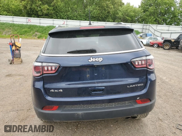 2020 Jeep Compass Limited с VIN 3C4NJDCB8LT208965, выставлен на аукционе Copart как лот 57675405 с пробегом 60 563 миль миль и На запчасти • Non repairable. История ставок и продаж доступна на DreamBid. Изображение 6.