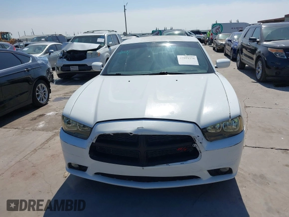 2011 Dodge Charger RT Plus with VIN 2B3CM5CT9BH591577, listed as a IAAI auction lot 41804275 with 126,750 mi miles. Bid and sale history available at carsss.com. Image 12.