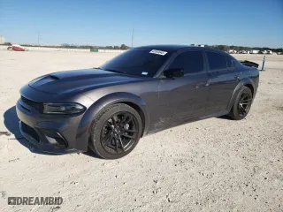 2023 Dodge Charger Scat Pack Widebody with VIN 2C3CDXGJ9PH651887, listed as a Copart auction lot 42554645 with 9,778 mi miles and Clean Title. Bid and sale history available at carsss.com. Image 1.