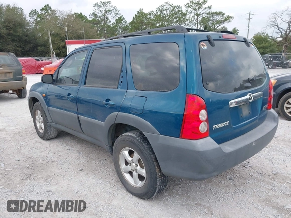 2005 Mazda Tribute i with VIN 4F2YZ02Z85KM19097, listed as a IAAI auction lot 41547466 with 121,709 mi miles and . Bid and sale history available at carsss.com. Image 3.