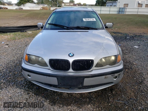2003 BMW 3 Series 325xi with VIN WBAEU33413PM59296, listed as a Copart auction lot 76141714 with 191,272 mi miles and Non Repairable. Bid and sale history available at carsss.com. Image 5.