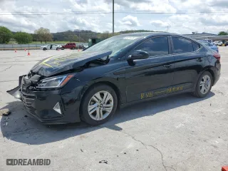2020 Hyundai Elantra Value Edition with VIN KMHD84LF4LU057540, listed as a Copart auction lot 51411475 with 62,777 mi miles and Salvage Title. Bid and sale history available at carsss.com. Image 1.