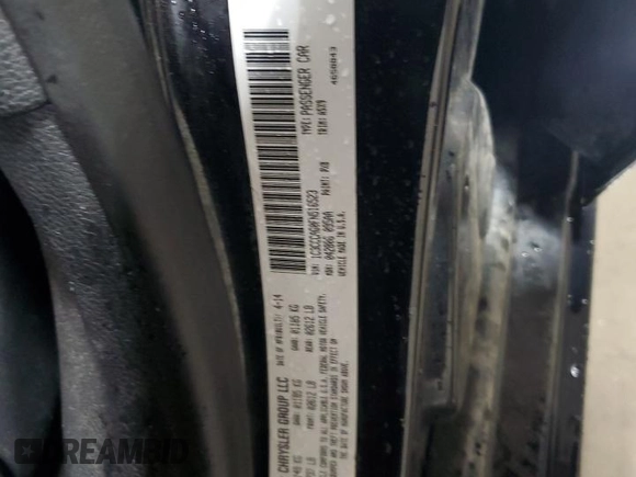 2015 Chrysler 200 Limited with VIN 1C3CCCAG0FN516523, listed as a Copart auction lot 80368234 with 83,943 mi miles and Salvage Title. Bid and sale history available at carsss.com. Image 12.