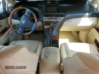 2010 Lexus RX 350 with VIN JTJZK1BA2A2400139, listed as a Copart auction lot 51265835 with 149,430 mi miles and Salvage Title. Bid and sale history available at DreamBid. Image 8.