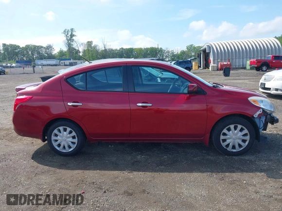 2013 Nissan Versa SV with VIN 3N1CN7AP5DL857509, listed as a IAAI auction lot 42365726 with 75,669 mi miles and . Bid and sale history available at DreamBid. Image 14.