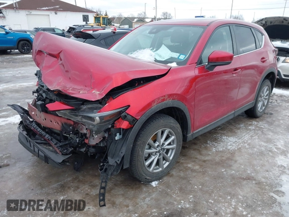 2022 Mazda CX-5 2.5 S Preferred Package with VIN JM3KFBCM7N0548741, listed as a IAAI auction lot 41580441 with 14,431 mi miles. Bid and sale history available at carsss.com. Image 17.