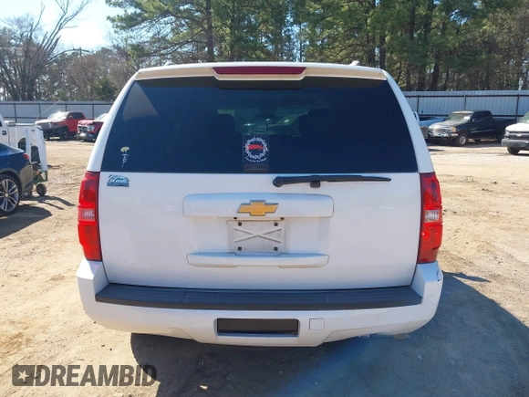 2012 Chevrolet Tahoe Commercial with VIN 1GNLC2E09CR185598, listed as a IAAI auction lot 41699321 with 202,198 mi miles and . Bid and sale history available at DreamBid. Image 16.