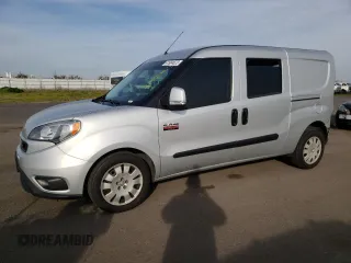 2020 Ram ProMaster City Passenger SLT with VIN ZFBHRFBB2L6P63751, listed as a Copart auction lot 41904623 with 66,672 mi miles. Bid and sale history available at carsss.com. Image 1.