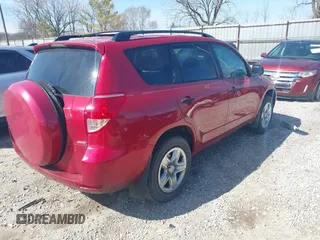 2007 Toyota RAV4 with VIN JTMBD33V576033542, listed as a IAAI auction lot 41867715 with 130,538 mi miles. Bid and sale history available at carsss.com. Image 4.