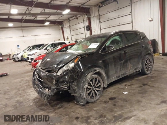 2018 Kia Sportage EX with VIN KNDPNCAC4J7422646, listed as a IAAI auction lot 41629033 with 83,483 mi miles and . Bid and sale history available at carsss.com. Image 2.