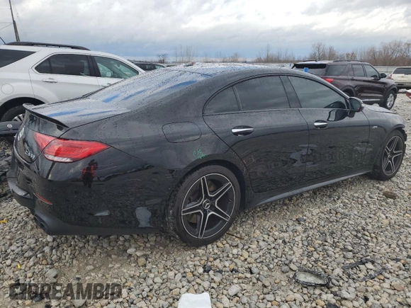 2020 Mercedes-Benz CLS with VIN W1K2J6BB1LA075494, listed as a Copart auction lot 80610704 with 25,751 mi miles and Salvage Title. Bid and sale history available at carsss.com. Image 3.