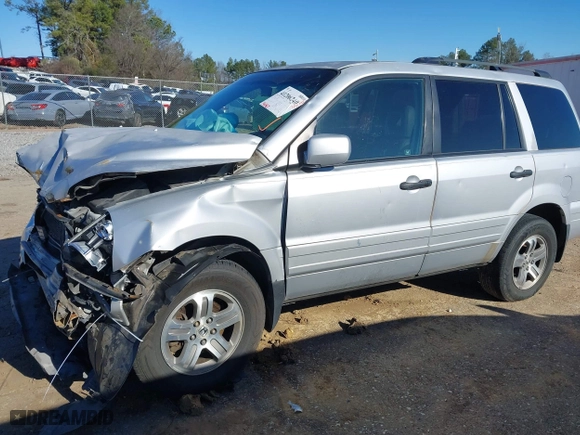 2003 Honda Pilot EX with VIN 2HKYF18683H579746, listed as a IAAI auction lot 41206240 with 196,467 mi miles. Bid and sale history available at carsss.com. Image 17.