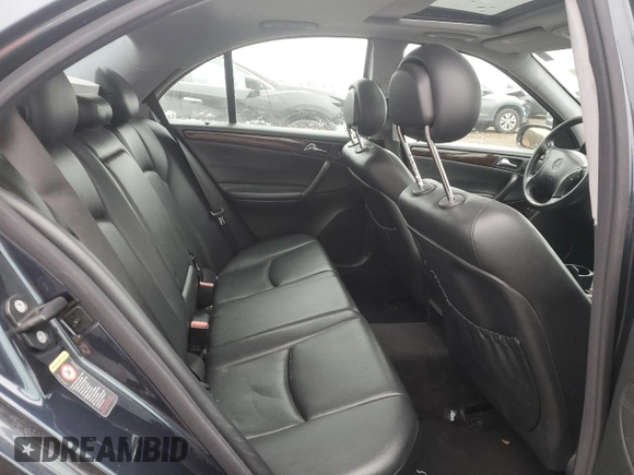 2003 Mercedes-Benz C 240 with VIN WDBRF61JX3A485129, listed as a Copart auction lot 85541754 with Not provided miles and Salvage title. Bid and sale history available at DreamBid. Image 10.