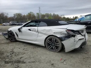 2019 BMW 8 Series M850i xDrive z VIN WBAFY4C57KBX29392, wystawiony jako Copart lot #51654905 z przebiegiem 83 651 mil mil oraz Szkody całkowita. Historia ofert i sprzedaży dostępna na DreamBid. Obrazek 2.