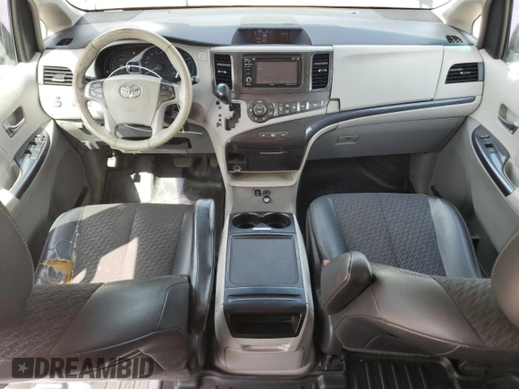 2014 Toyota Sienna SE with VIN 5TDXK3DC7ES440493, listed as a Copart auction lot 49778085 with 154,354 mi miles and Salvage Title. Bid and sale history available at DreamBid. Image 8.