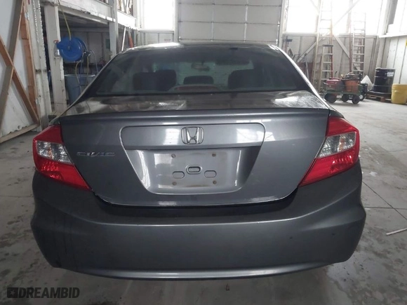 2012 Honda Civic Sdn EX with VIN 2HGFB2F80CH329781, listed as a IAAI auction lot 41624733 with 246,819 mi miles. Bid and sale history available at carsss.com. Image 16.