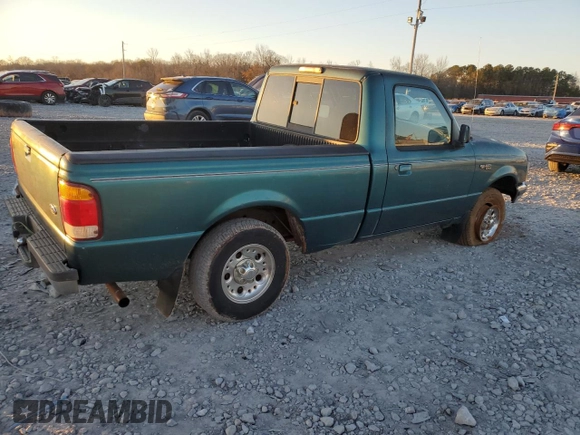 1998 Ford Ranger XL with VIN 1FTYR10U1WUC71393, listed as a Copart auction lot 42553905 with 310,525 mi miles and Salvage title. Bid and sale history available at DreamBid. Image 3.