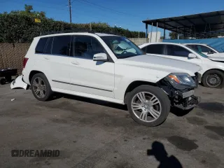 2015 Mercedes-Benz GLK 350 with VIN WDCGG5HB4FG364820, listed as a Copart auction lot 75558544 with 92,996 mi miles and Salvage Title. Bid and sale history available at DreamBid. Image 4.