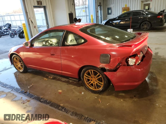 2002 Acura RSX Auto with VIN JH4DC54872C025385, listed as a Copart auction lot 81033264 with 205,653 mi miles and Salvage Title. Bid and sale history available at carsss.com. Image 2.