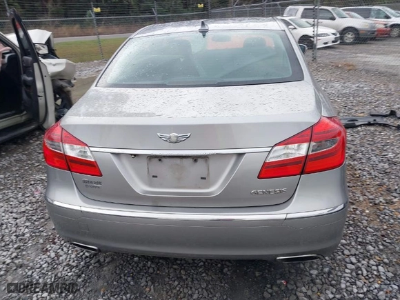 2013 Hyundai Genesis 3.8L with VIN KMHGC4DD1DU213446, listed as a IAAI auction lot 41618772 with 167,117 mi miles. Bid and sale history available at carsss.com. Image 16.