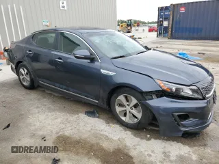 2014 Kia Optima Hybrid LX with VIN KNAGM4AD1E5064647, listed as a Copart auction lot 86782054 with 180,766 mi miles and Non Repairable. Bid and sale history available at carsss.com. Image 4.