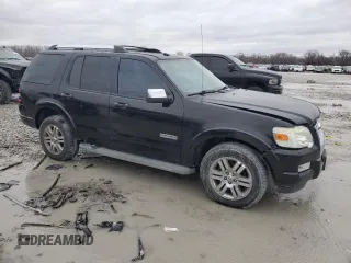 2008 Ford Explorer Limited with VIN 1FMEU75E58UA64719, listed as a Copart auction lot 47596755 with 163,626 mi miles and Salvage title. Bid and sale history available at DreamBid. Image 4.