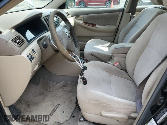 2006 Toyota Corolla CE with VIN 2T1BR32E76C684908, listed as a Copart auction lot 63909915 with 212,536 mi miles and Clean title. Bid and sale history available at DreamBid. Image 7.