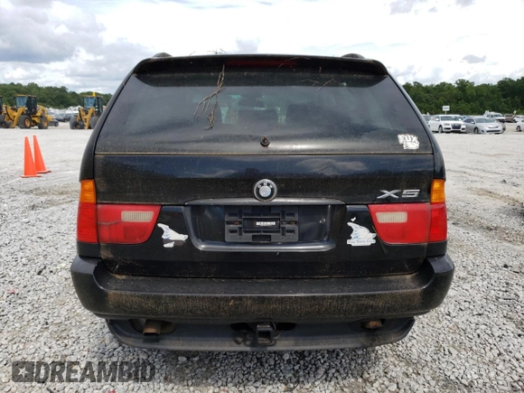 2003 BMW X5 3.0i with VIN 5UXFA535X3LV94559, listed as a Copart auction lot 66311094 with 0 mi miles and Salvage Title. Bid and sale history available at carsss.com. Image 6.