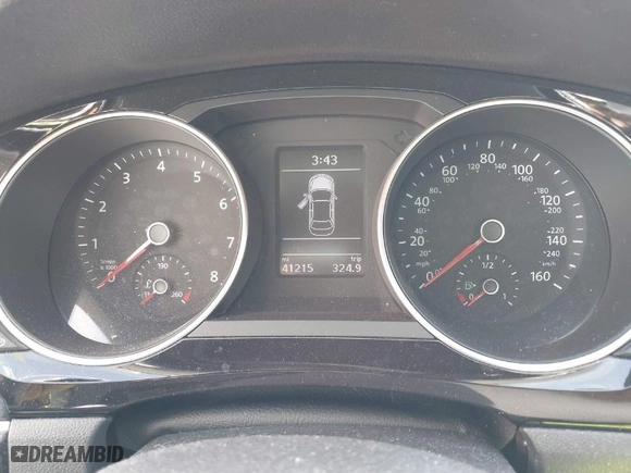 2017 Volkswagen Jetta 1.8T SEL with VIN 3VWL17AJ5HM406727, listed as a IAAI auction lot 41779192 with 41,215 mi miles. Bid and sale history available at carsss.com. Image 7.