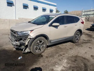 2019 Honda CR-V Touring с VIN 2HKRW2H94KH603334, выставлен на аукционе Copart как лот 75062174 с пробегом 93 050 миль миль и Списание • Salvage title. История ставок и продаж доступна на DreamBid. Изображение 1.