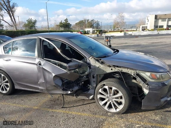 2014 Honda Accord Sedan Sport with VIN 1HGCR2F51EA127781, listed as a IAAI auction lot 41518351 with 156,630 mi miles. Bid and sale history available at carsss.com. Image 6.