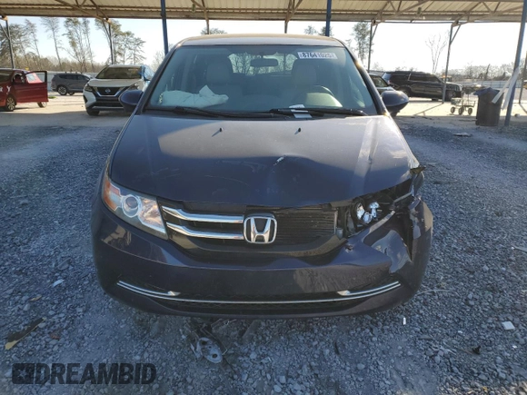 2017 Honda Odyssey SE with VIN 5FNRL5H36HB025430, listed as a Copart auction lot 87641025 with 123,258 mi miles and Salvage Title. Bid and sale history available at carsss.com. Image 5.