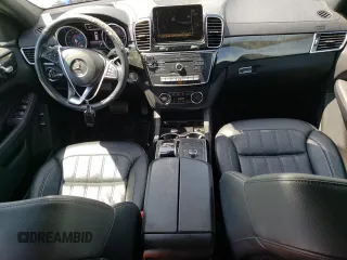 2017 Mercedes-Benz GLS 450 with VIN 4JGDF6EE0HA937391, listed as a Copart auction lot 55498034 with 45,202 mi miles and . Bid and sale history available at DreamBid. Image 8.